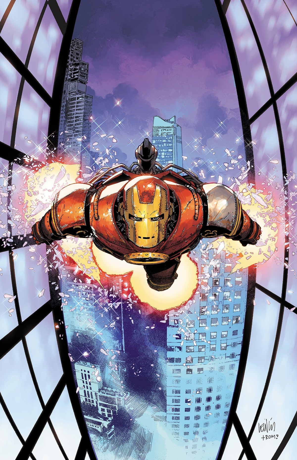 Marvel Comic Books > Incentives IRON MAN #1 1:100 INCV LEINIL YU VIRGIN VARIANT 75960620898200116 PRH-75960620898200116