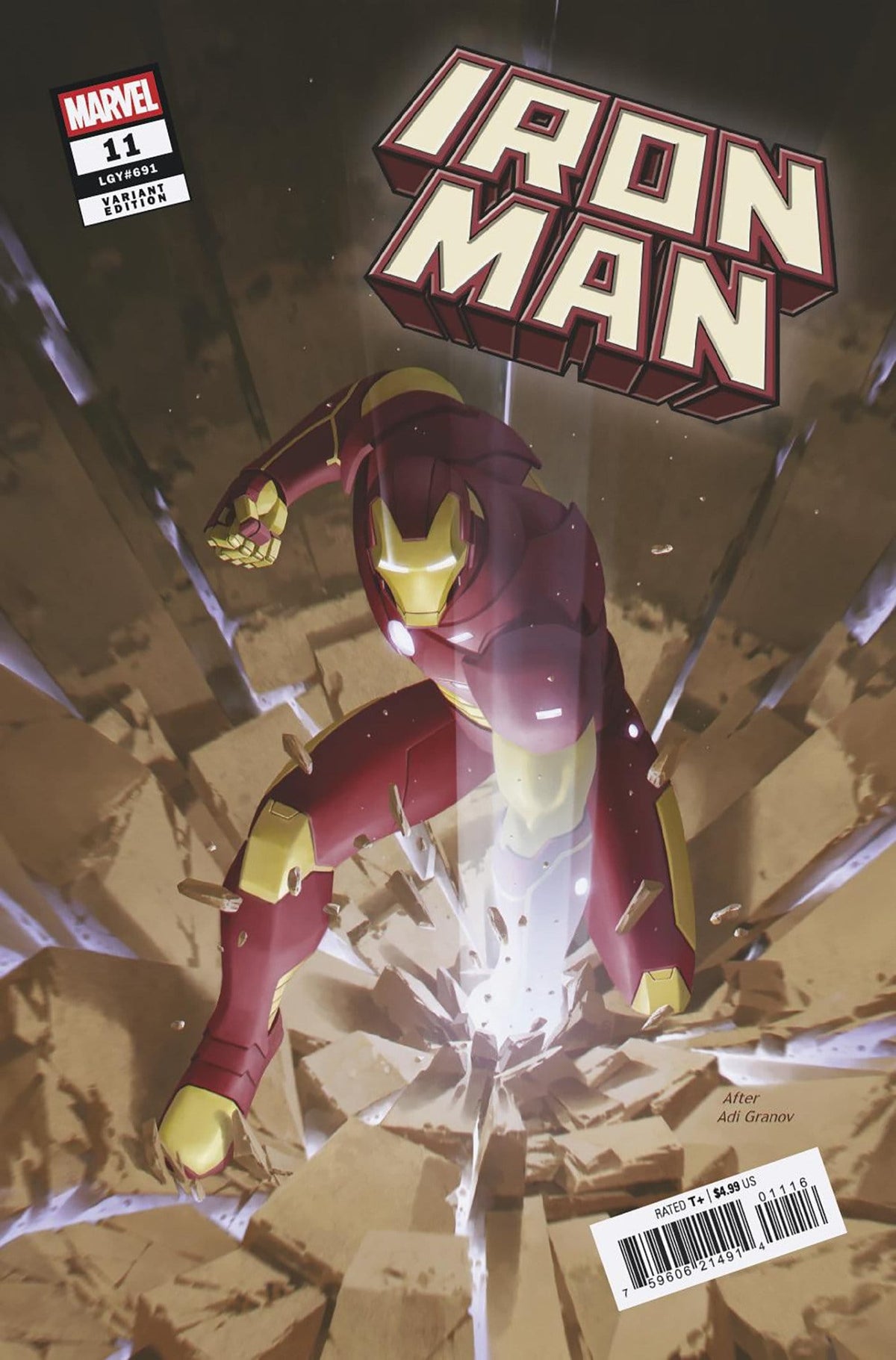 Marvel Comic Books > Incentives IRON MAN #11 1:25 INCV JUNGGEUN YOON VARIANT (Release Date: 11/04/2026) 75960621491401116 PRH-75960621491401116