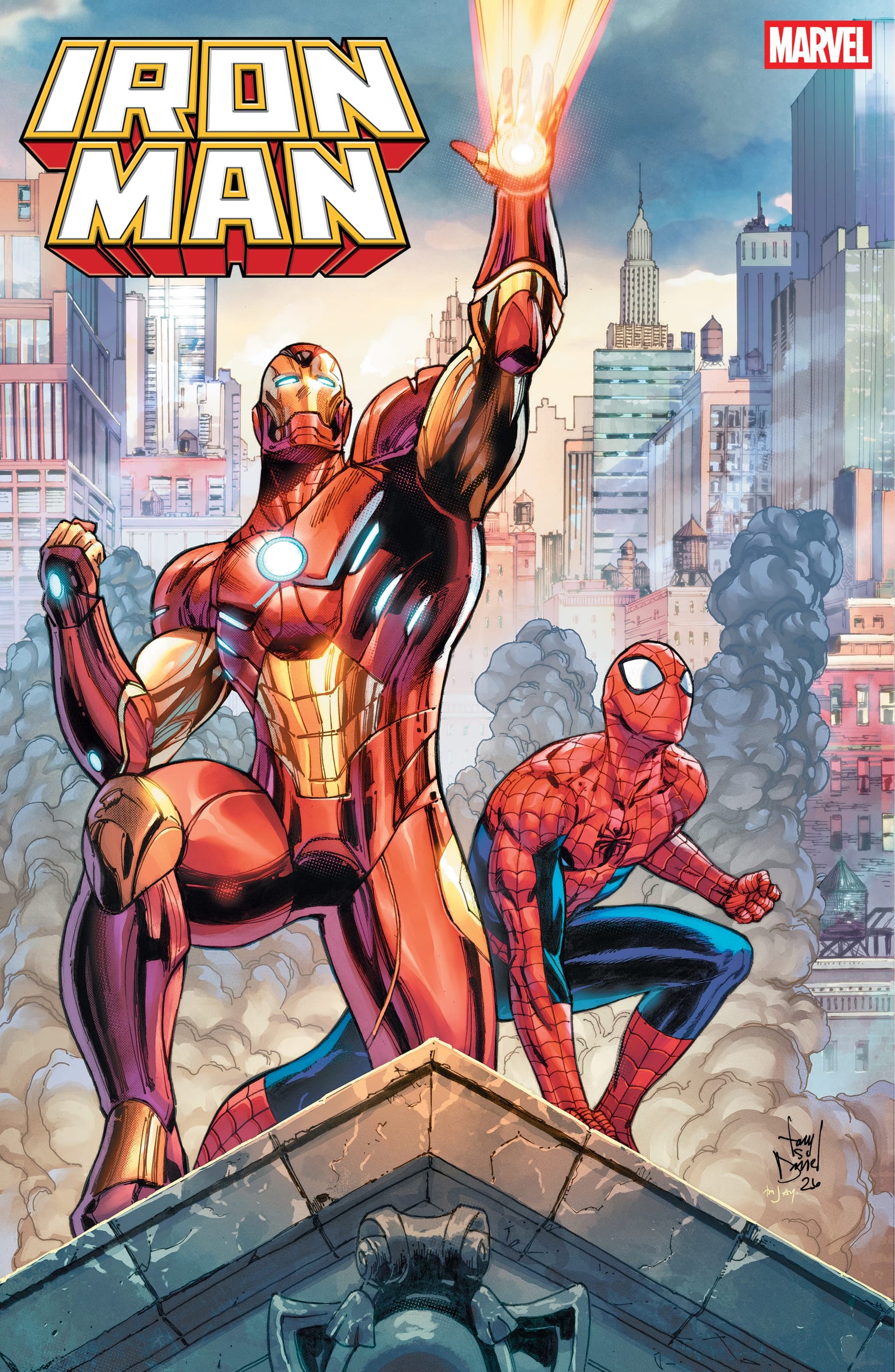 IRON MAN #6 1:25 INCV TONY DANIEL VARIANT