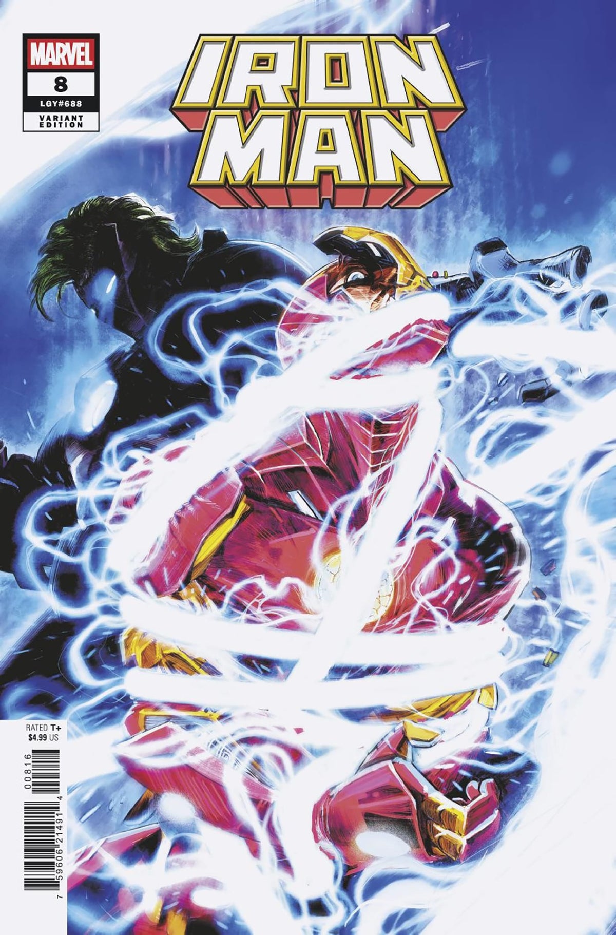 Marvel Comic Books > Incentives IRON MAN #8 1:25 INCV DEVMALYA PRAMANIK VARIANT (Release Date: 08/05/2026) 75960621491400816 PRH-75960621491400816
