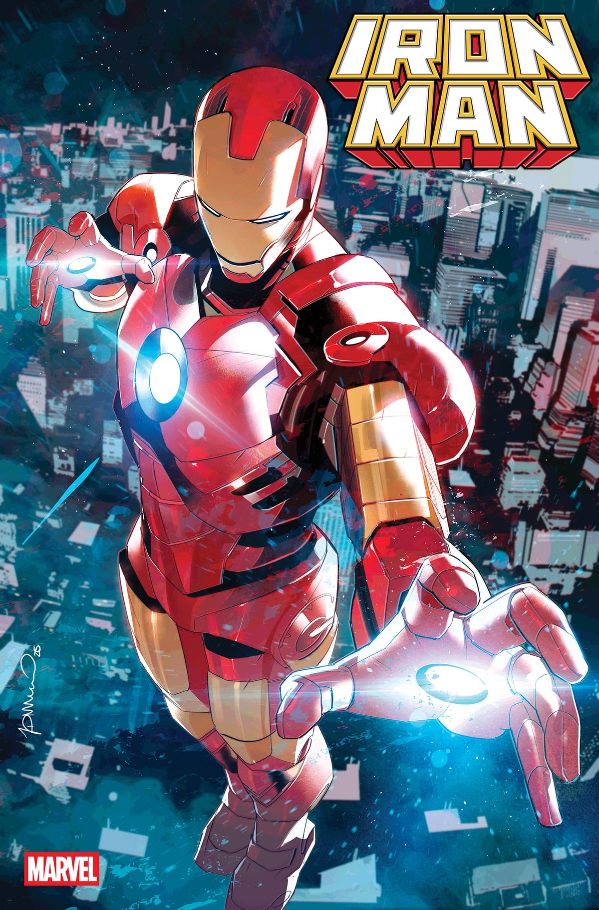 Marvel Comic Books > Incentives IRON MAN #9 1:25 INCV SIMONE DI MEO VARIANT (Release Date: 09/09/2026) 75960621491400917 PRH-75960621491400917