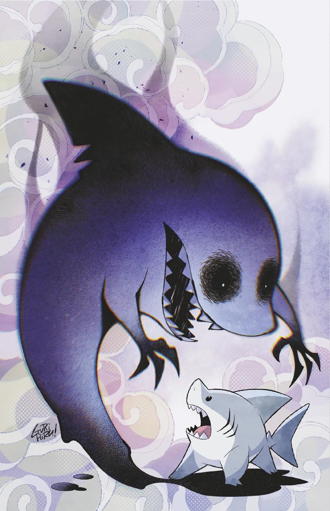 JEFF THE LAND SHARK #2 1:50 INCV GURIHIRU VIRGIN VARIANT