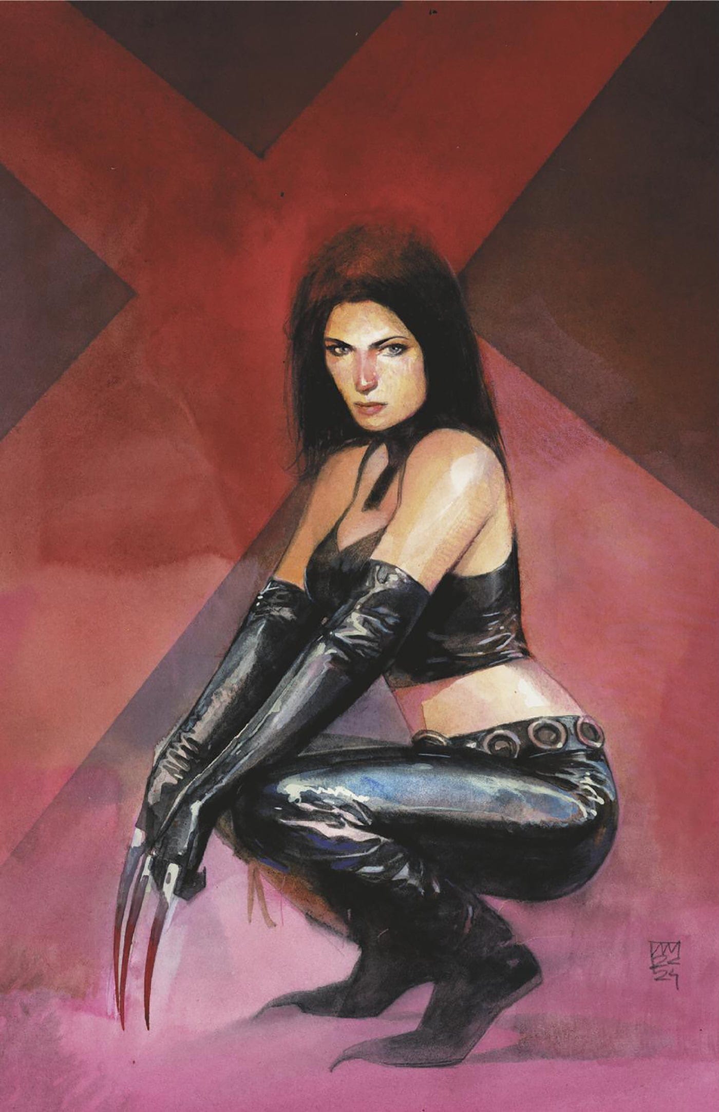 LAURA KINNEY: WOLVERINE #5 1:50 INCV ALEX MALEEV X-23 VIRGIN VARIANT