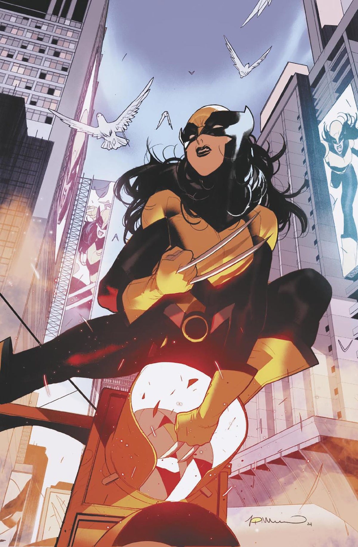 Marvel Comic Books > Incentives LAURA KINNEY: WOLVERINE #6 1:50 INCV SIMONE DI MEO X-23 VIRGIN VARIANT 75960621032900616 PRH-75960621032900616