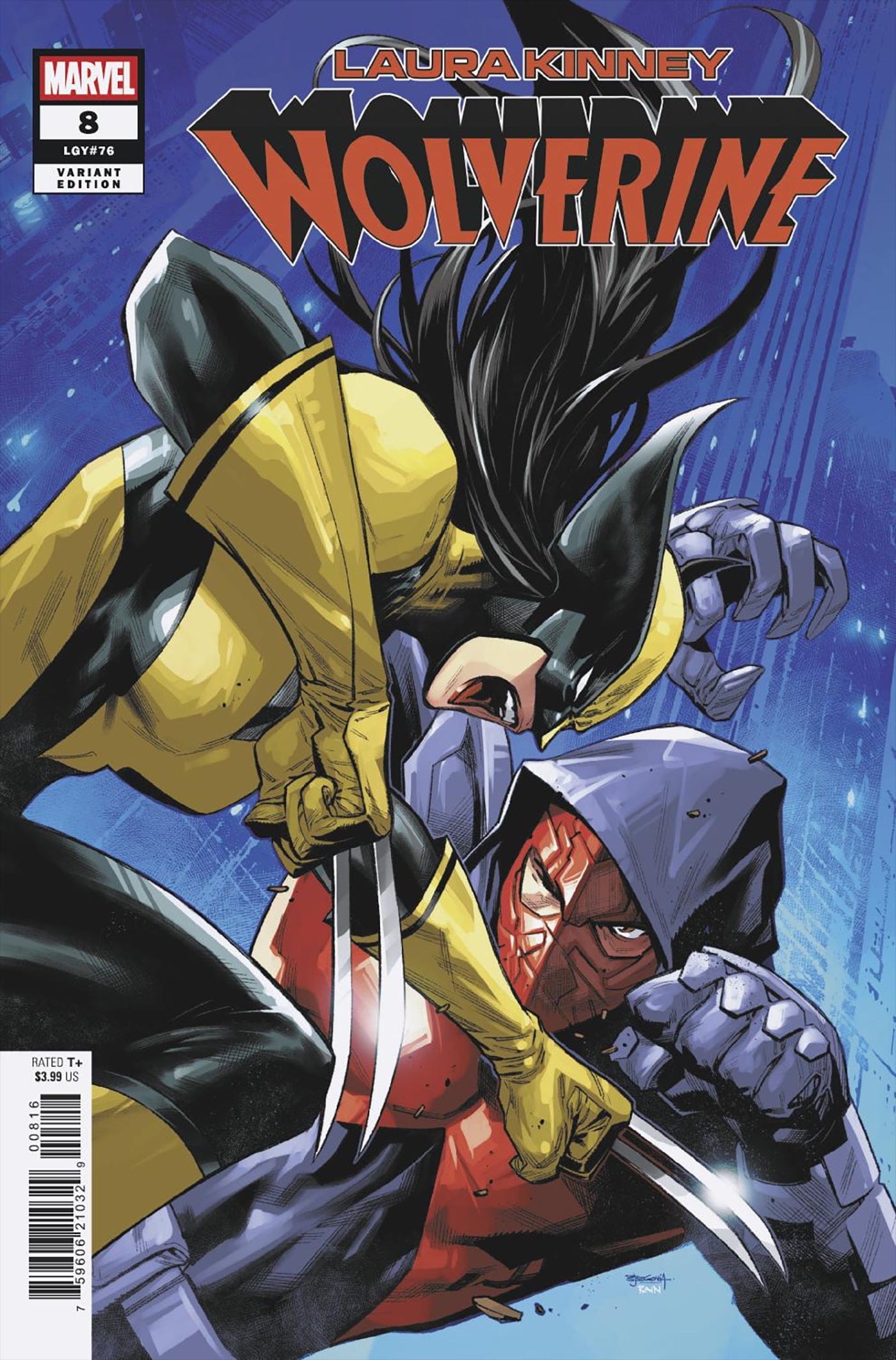 LAURA KINNEY: WOLVERINE #8 1:25 INCV STEPHEN SEGOVIA VARIANT