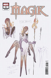 Marvel Comic Books > Incentives MAGIK #5 1:10 INCV PEACH MOMOKO DESIGN VARIANT 75960621034300516 PRH-75960621034300516