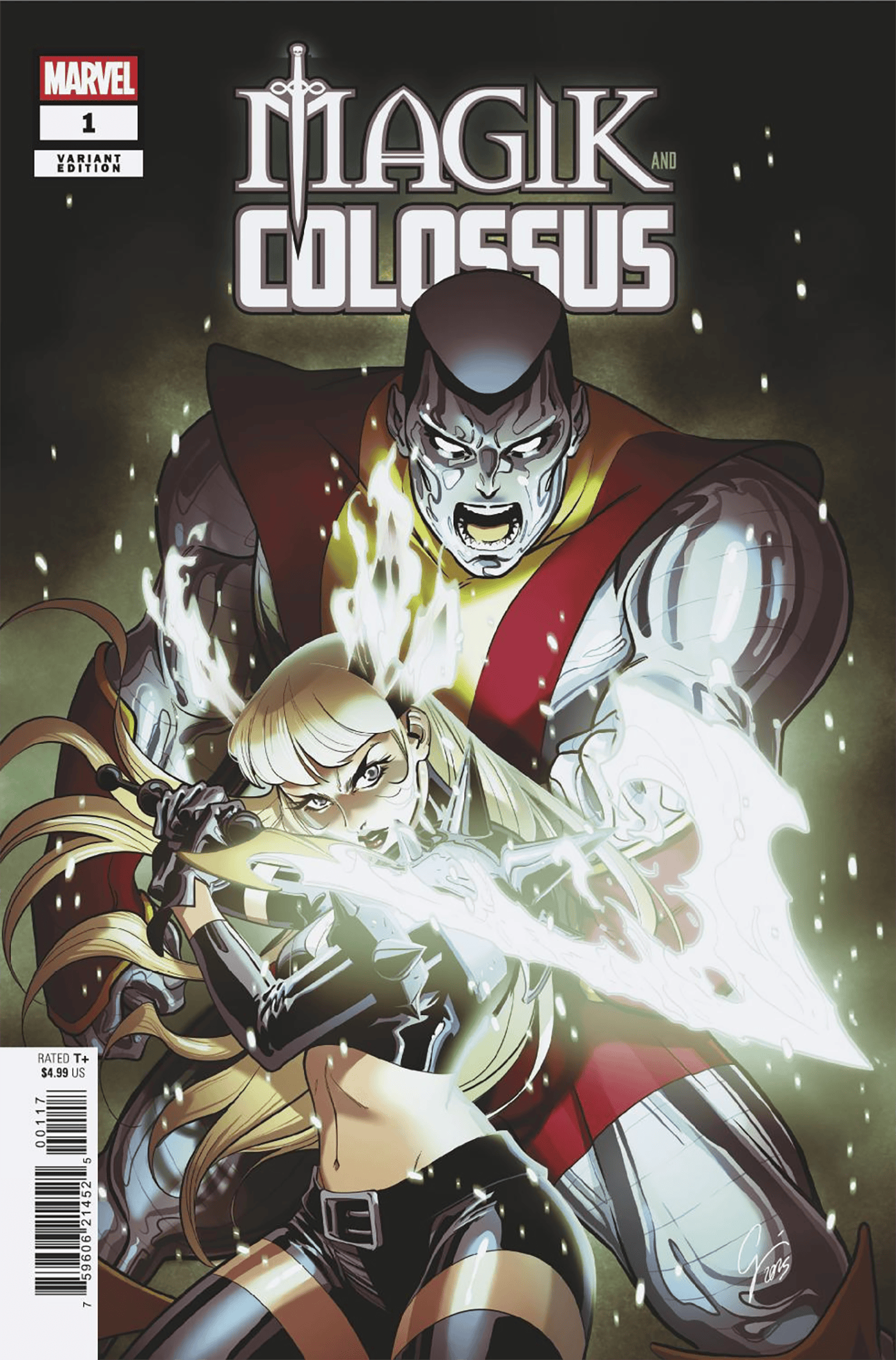 MAGIK & COLOSSUS #1 1:25 INCV JACOPO CAMAGNI VARIANT