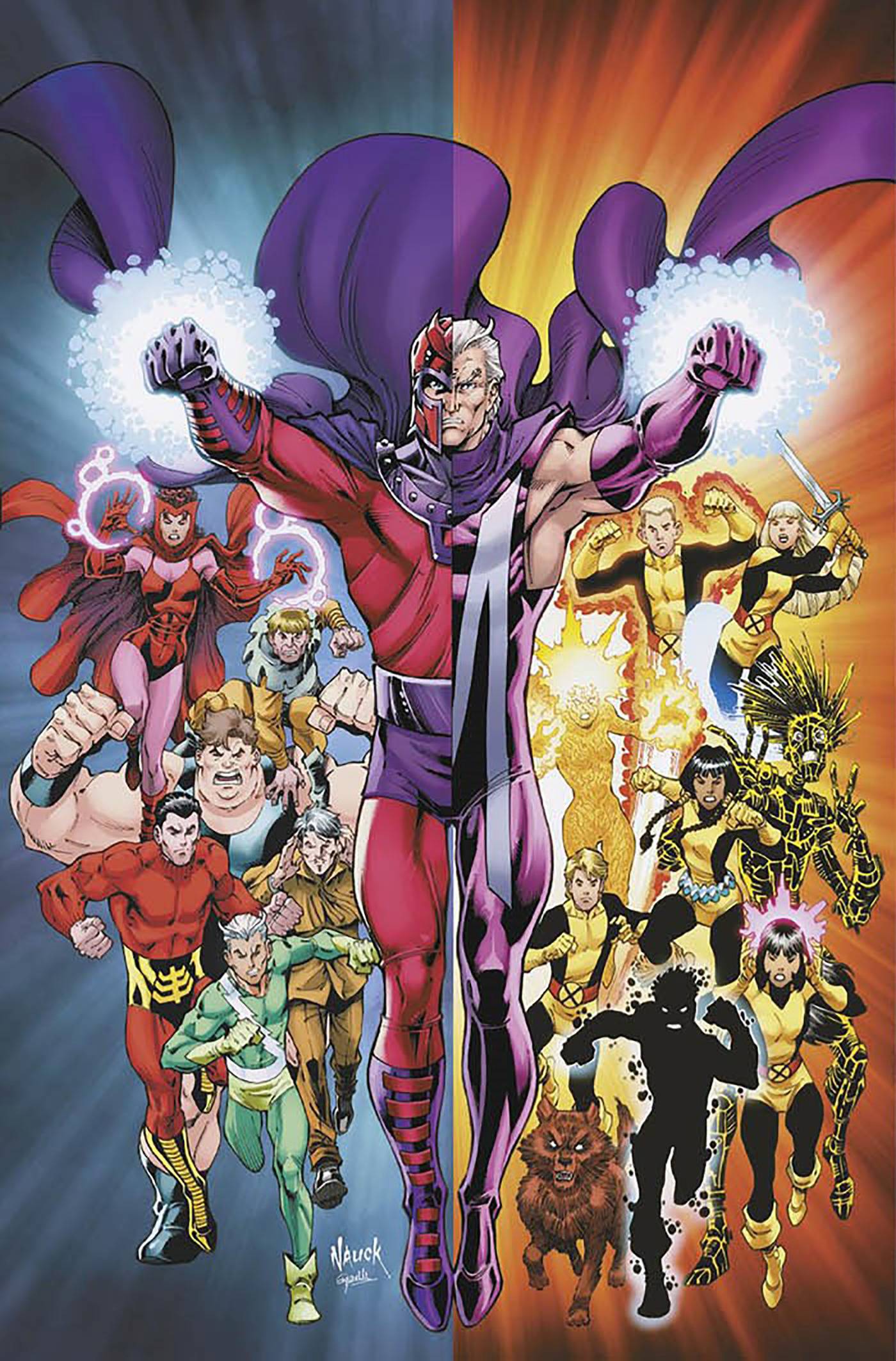 MAGNETO #1 1:100 TODD NAUCK VIRGIN VARIANT