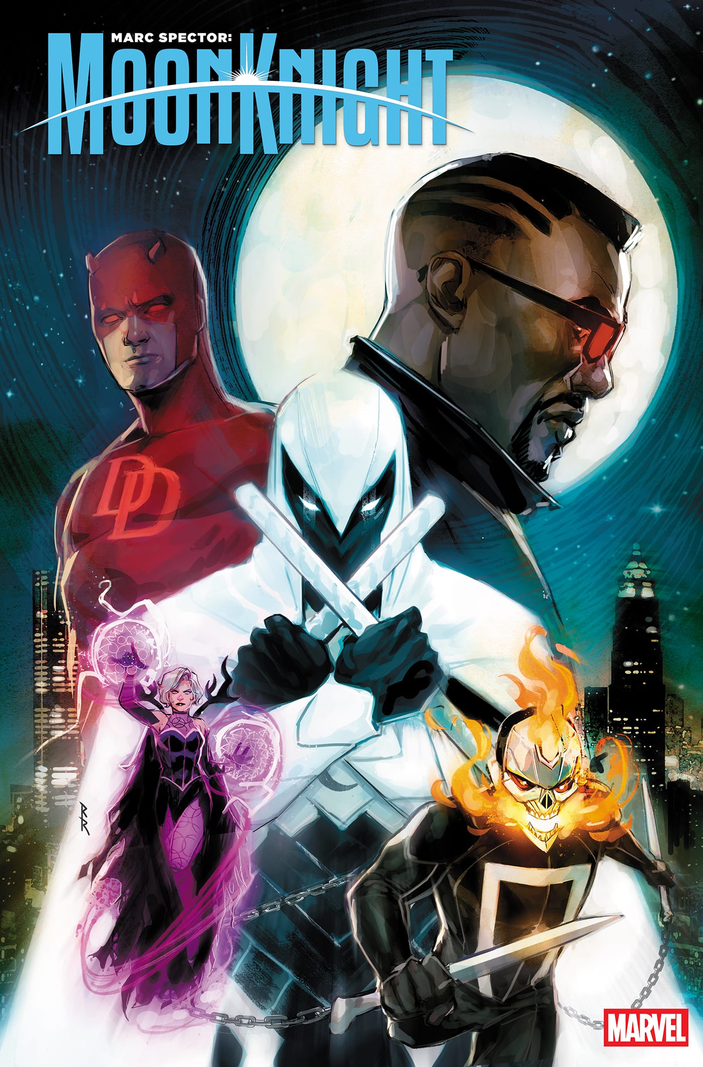 MARC SPECTOR: MOON KNIGHT #8 1:25 INCV ROD REIS VARIANT (Release Date: 09/16/2026)