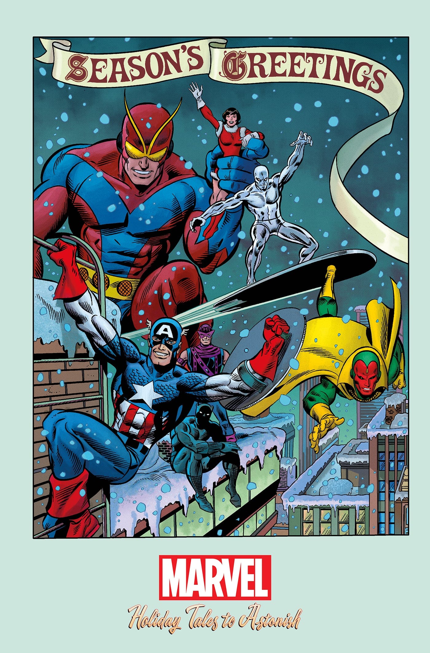 MARVEL HOLIDAY TALES TO ASTONISH #1 1:50 INCV GIL KANE/JOHN ROMITA SR. HIDDEN GEM VARIANT