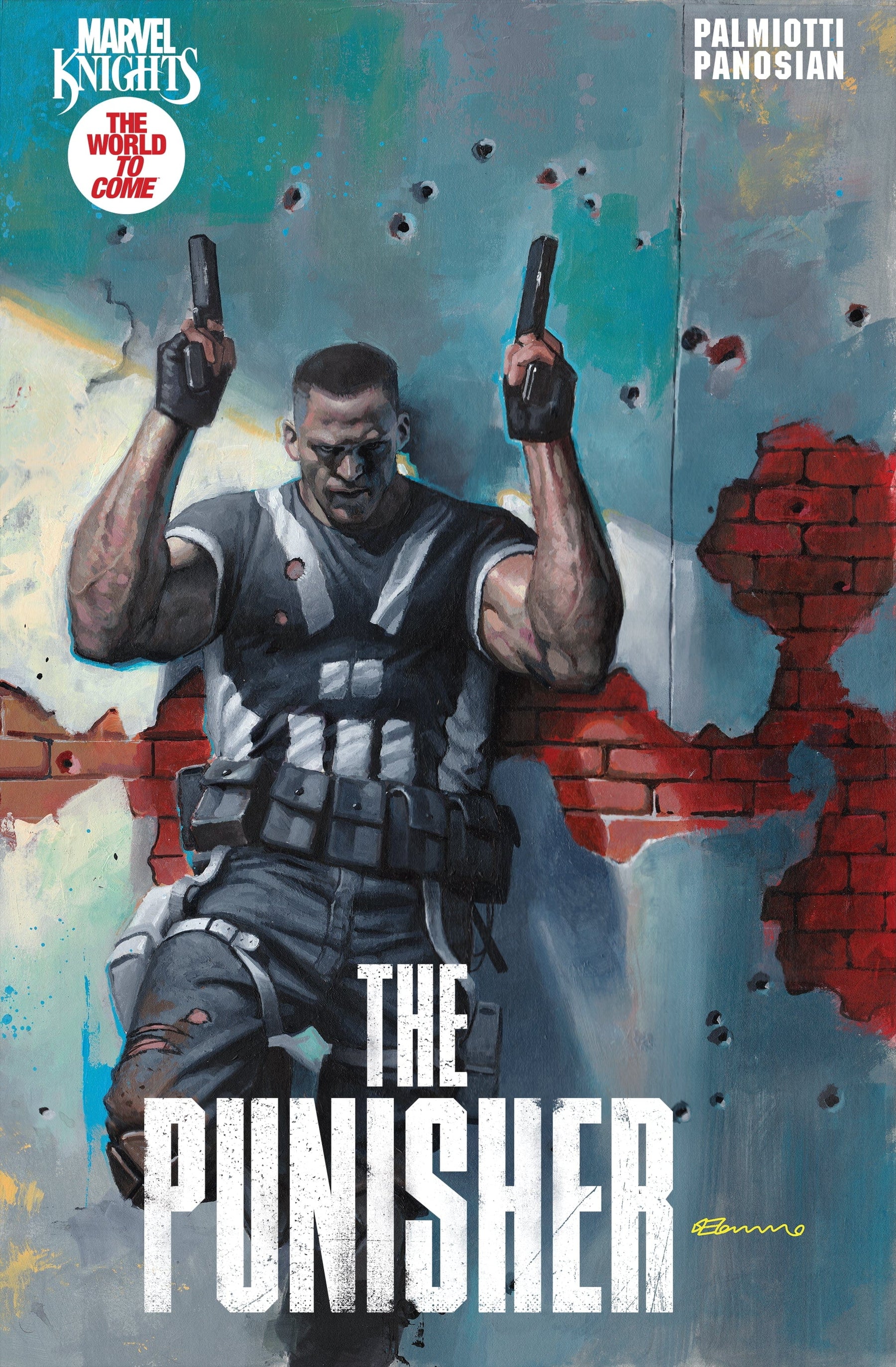 MARVEL KNIGHTS: PUNISHER #1 1:25 INCV FABRIZIO DE TOMMASO VARIANT