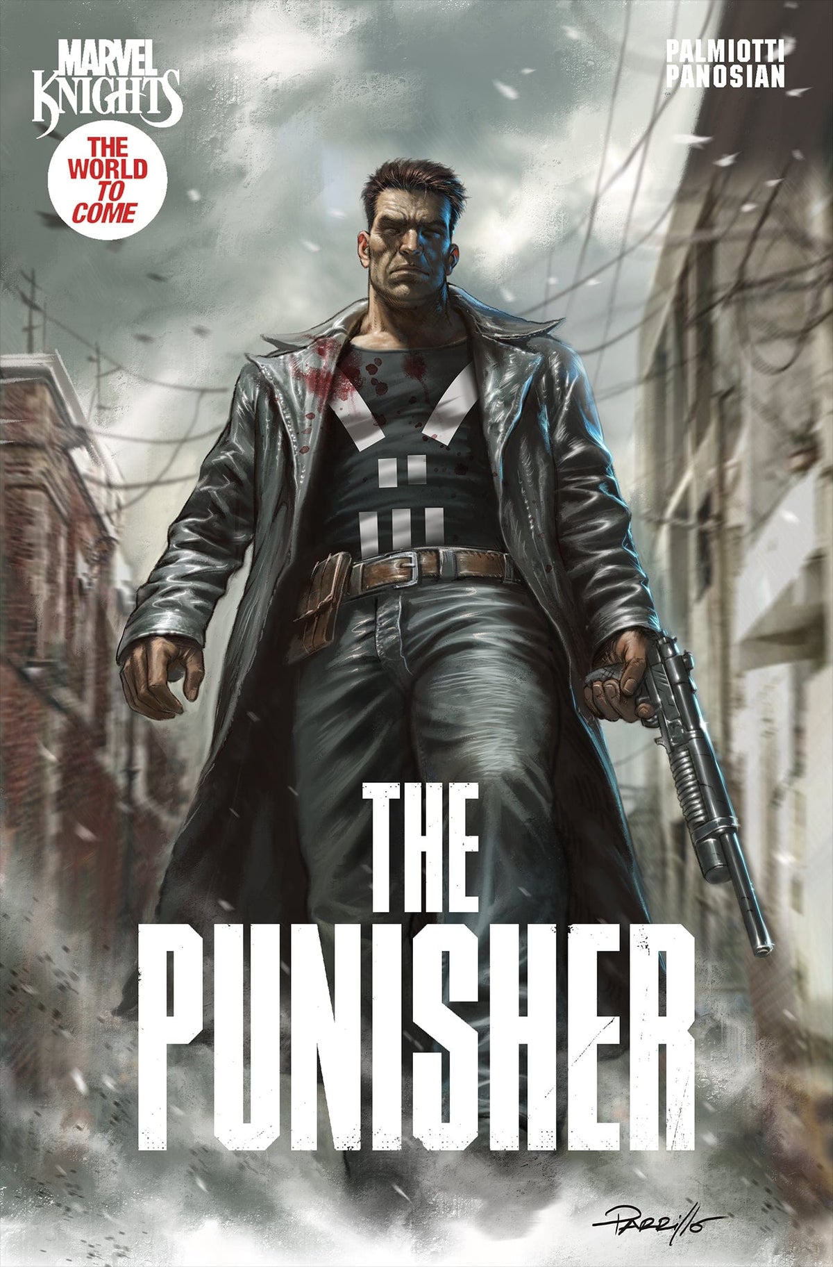 Marvel Comic Books > Incentives MARVEL KNIGHTS: PUNISHER #4 1:25 INCV LUCIO PARRILLO VARIANT 75960609061700416 PRH-75960609061700416
