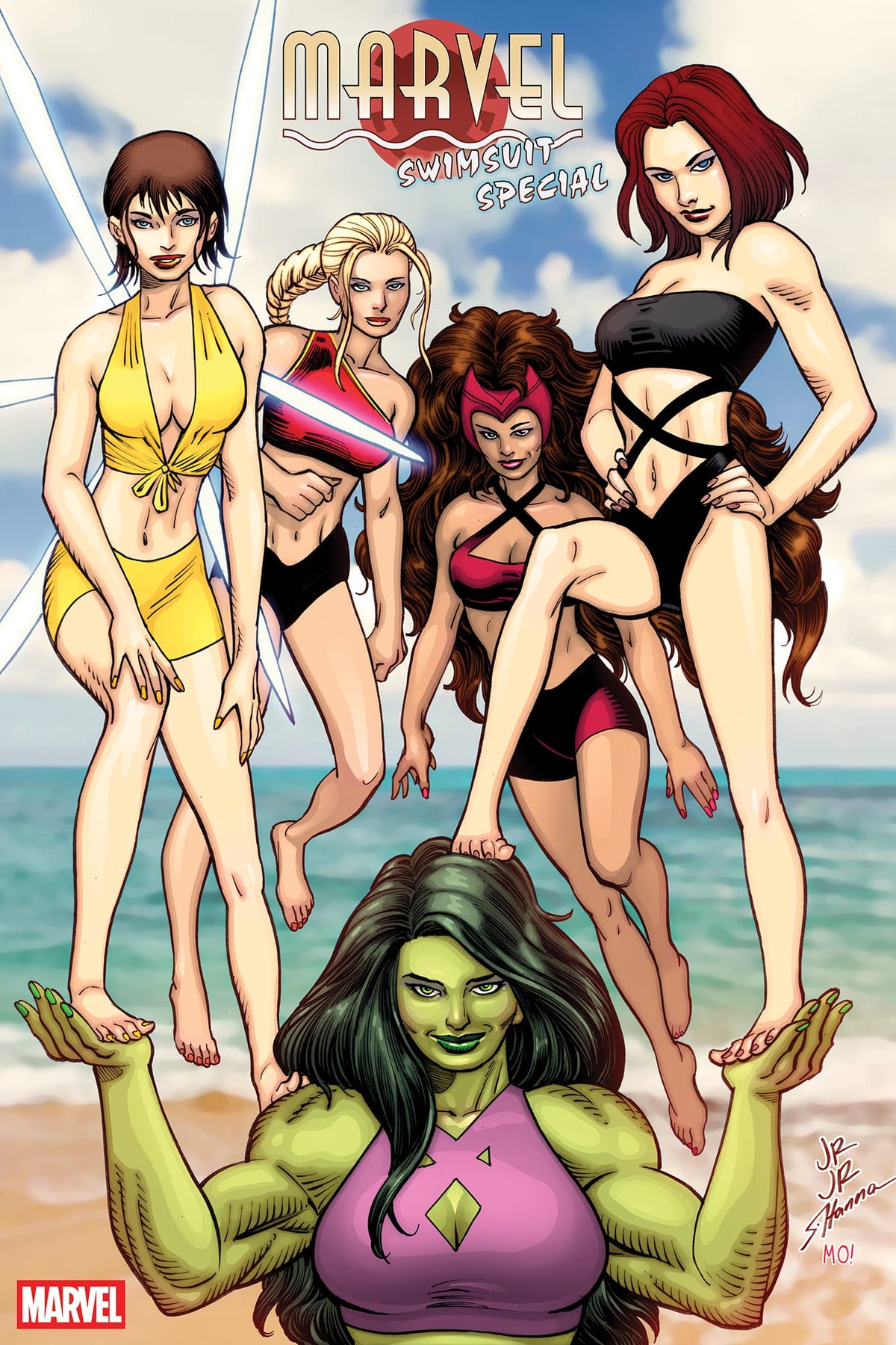 Marvel Comic Books > Incentives MARVEL SWIMSUIT SPECIAL: BRAND NEW BEACH DAY #1 1:25 INCV JOHN ROMITA JR. VARIANT 75960621474700116 PRH-75960621474700116