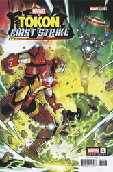 Marvel Comic Books > Incentives MARVEL TOKON: FIRST STRIKE #1 1:25 INCV MICHELE BANDINI VARIANT (Release Date: 08/05/2026) 75960621698700116 PRH-75960621698700116