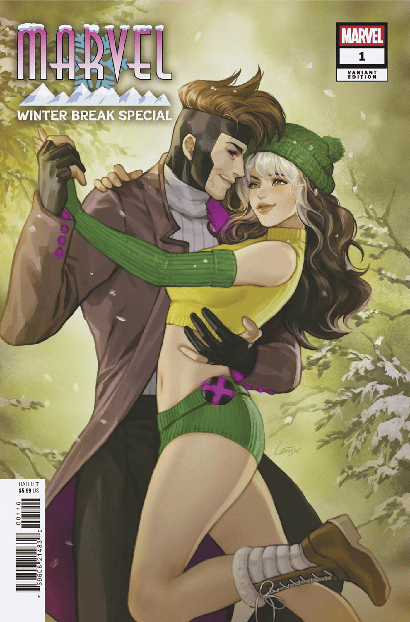 MARVEL WINTER BREAK SPECIAL #1 1:25 INCV LEIRIX VARIANT