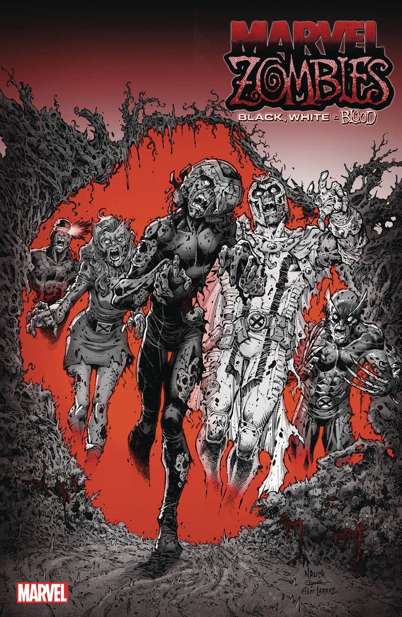 AUG230695 - MARVEL ZOMBIES BLACK WHITE BLOOD #1 - Previews World