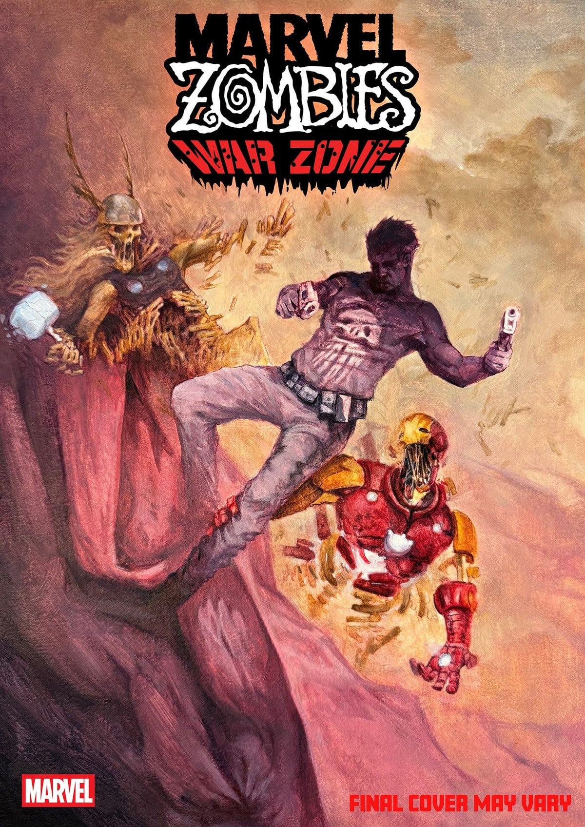 Marvel Comic Books > Incentives MARVEL ZOMBIES: WAR ZONE #1 1:25 INCV TBD ARTIST VARIANT (Release Date: 09/02/2026) 75960621612300116 PRH-75960621612300116