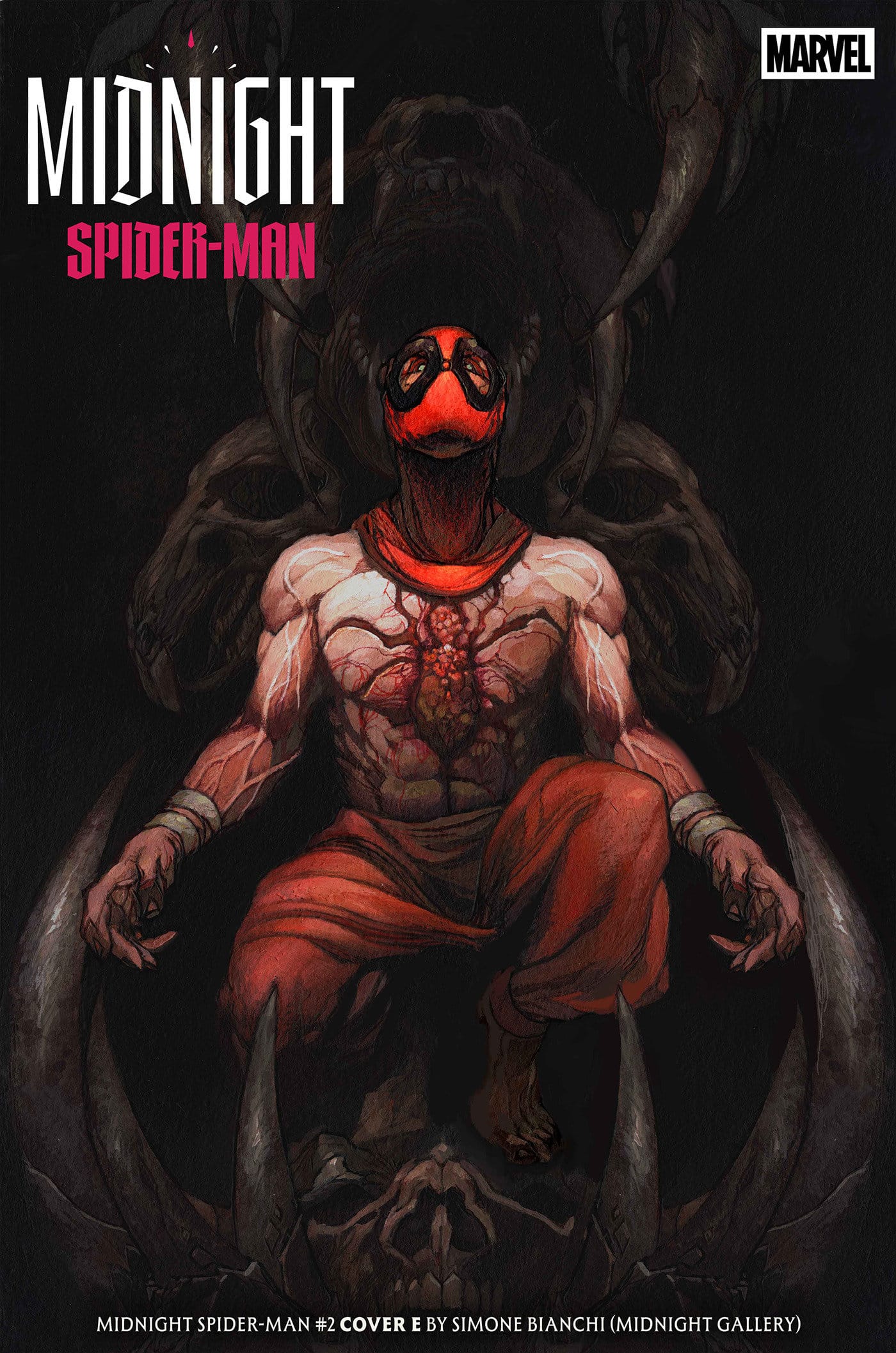 MIDNIGHT SPIDER-MAN #2 COVER E SIMONE BIANCHI MIDNIGHT GALLERY 1:25 VARIANT (Release Date: 11/18/2026)