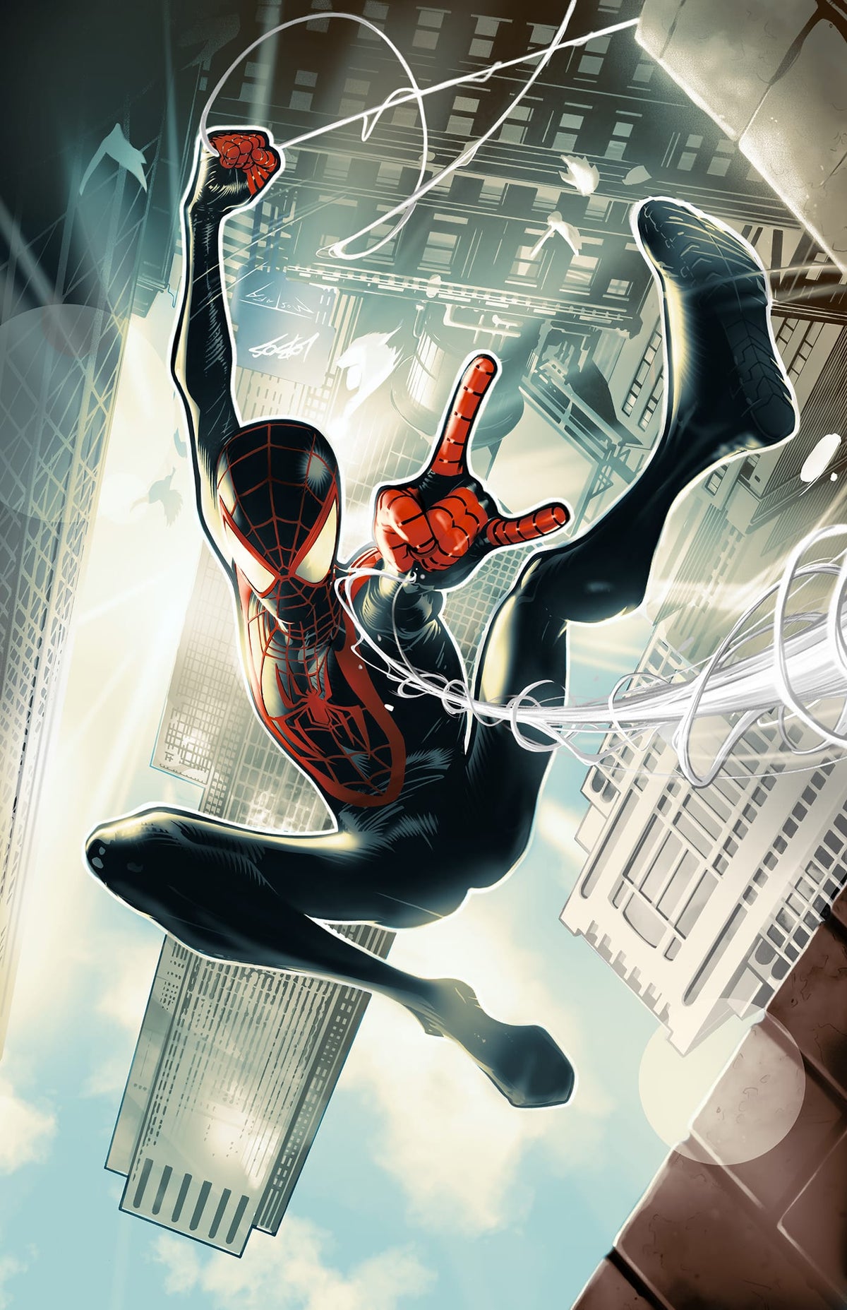 Marvel Comic Books > Incentives MILES MORALES: SPIDER-MAN #1 1:100 INCV PABLO VILLALOBOS VIRGIN VARIANT 75960621462400117 PRH-75960621462400117