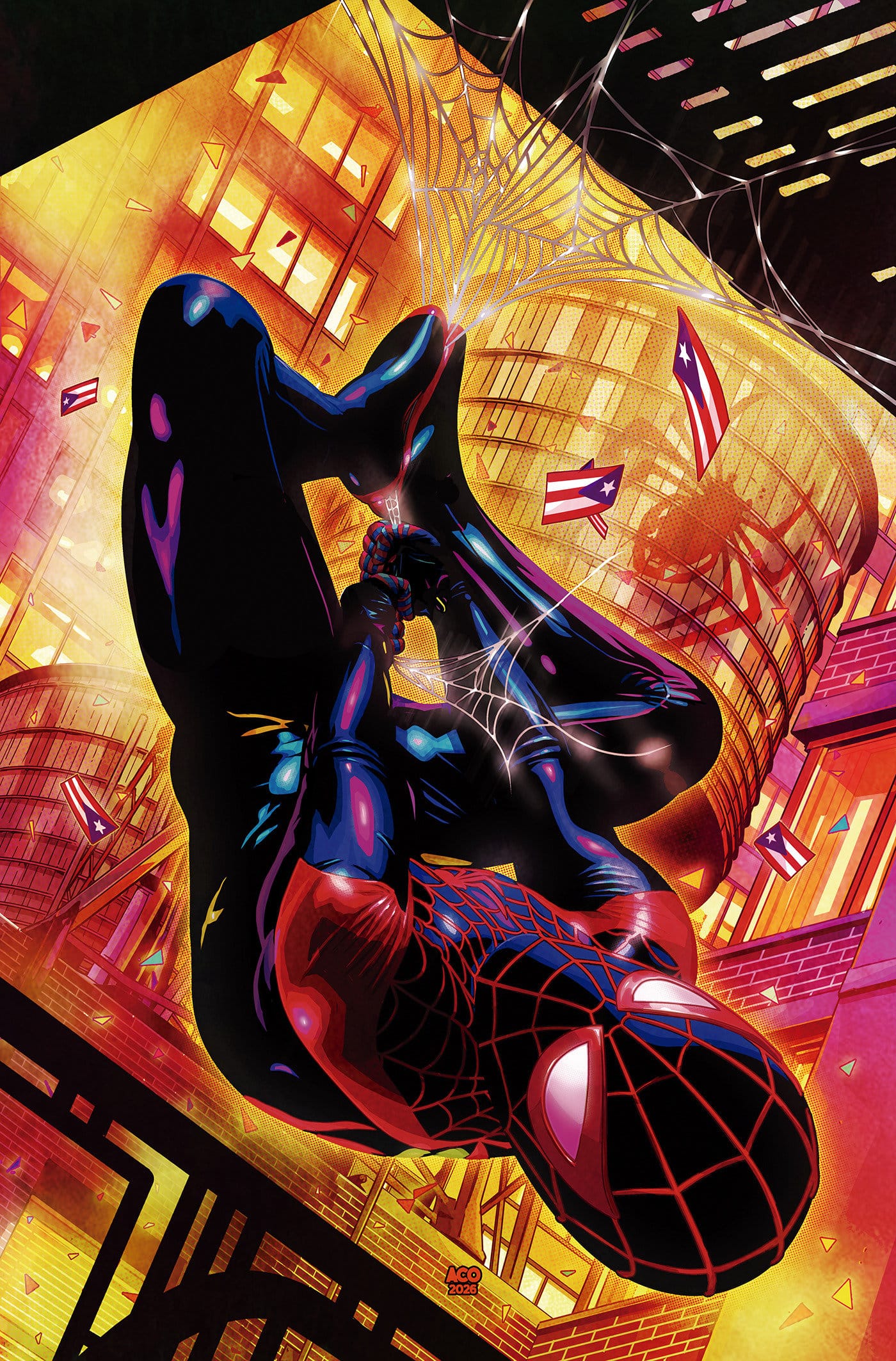 MILES MORALES: SPIDER-MAN #1 1:25 INCV ACO VIRGIN 2ND PRINTING VARIANT (Release Date: 09/30/2026)