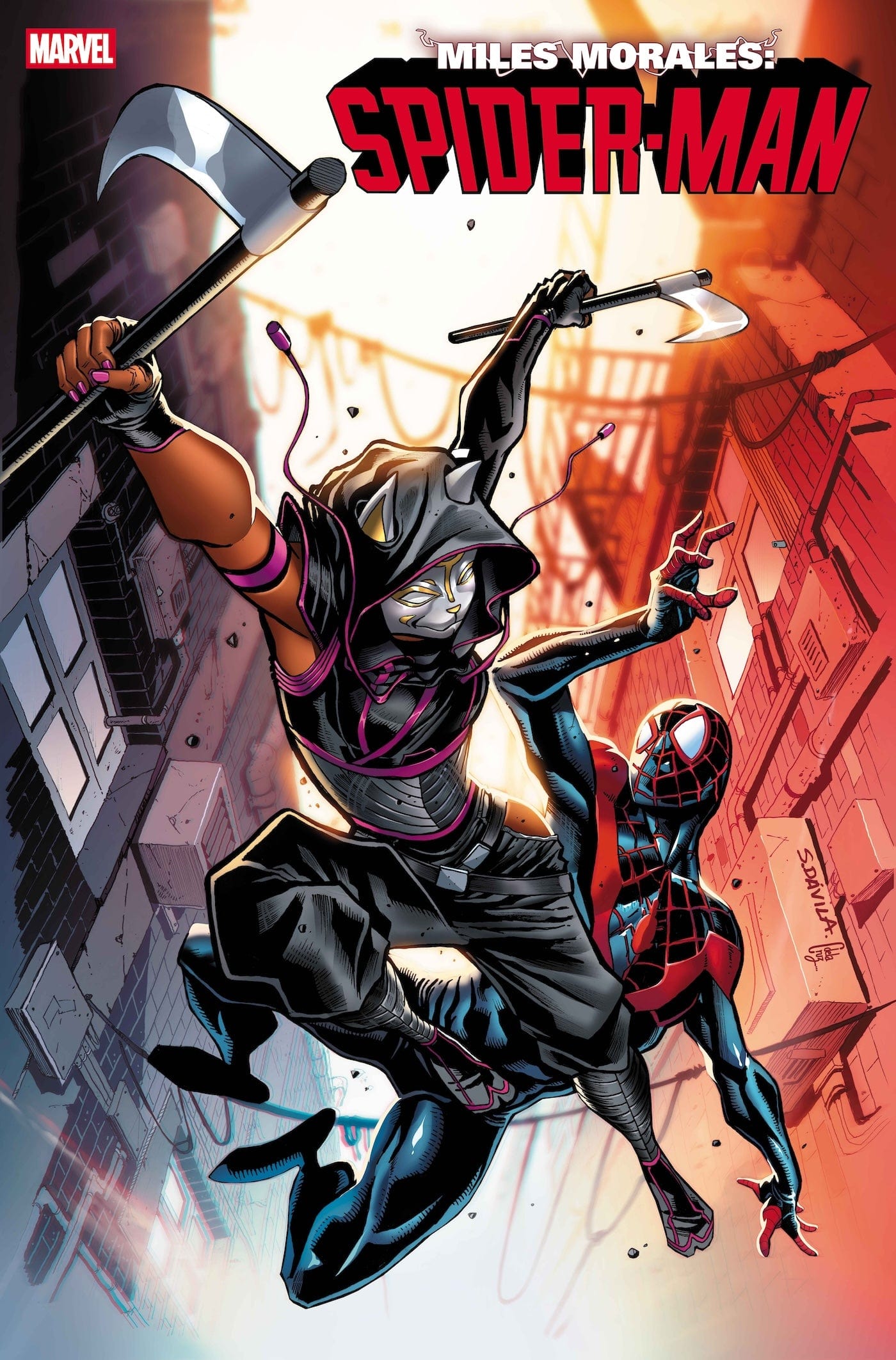 MILES MORALES: SPIDER-MAN #38 1:25 INCV SERGIO DAVILA VARIANT