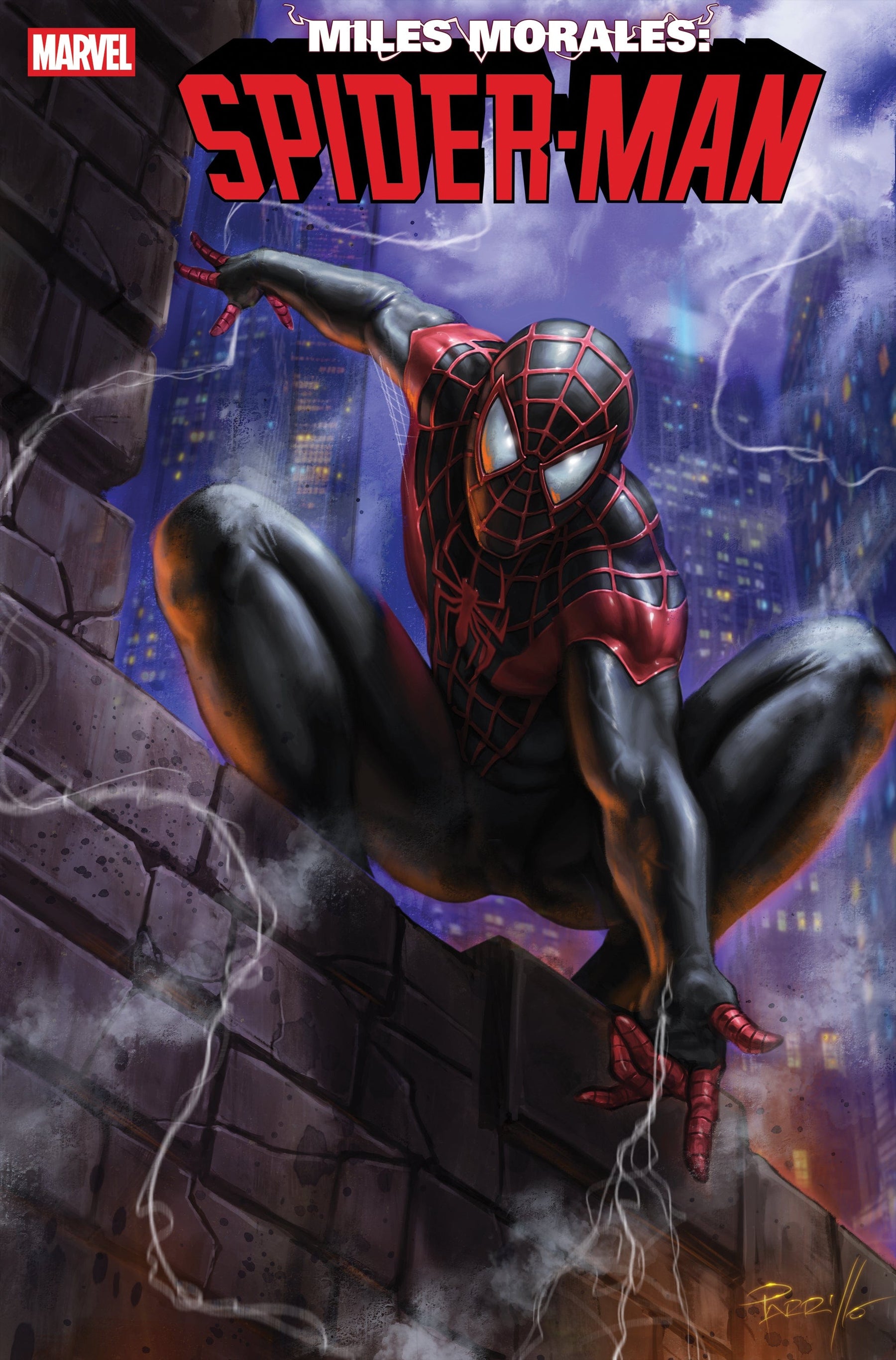 MILES MORALES: SPIDER-MAN #39 1:25 INCV LUCIO PARRILLO VARIANT