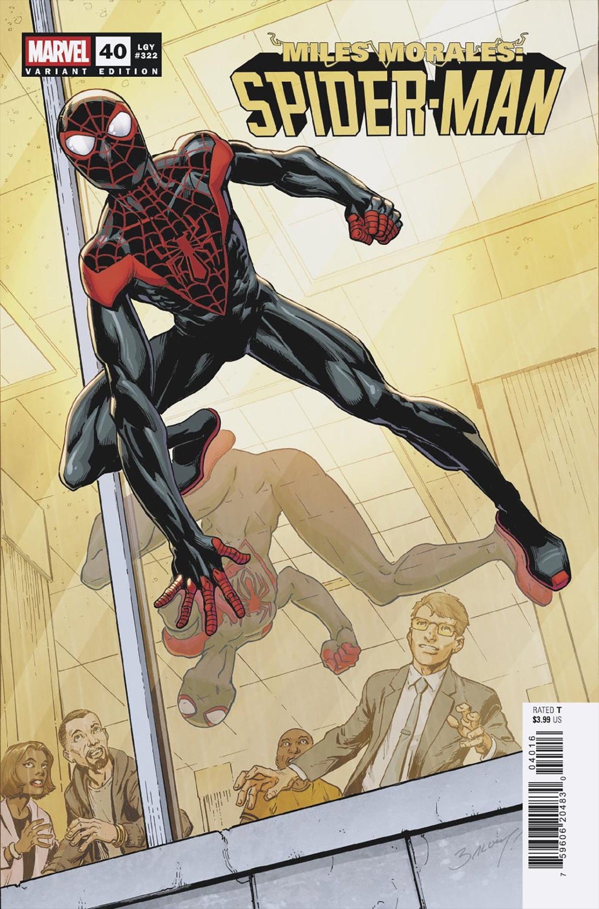 Marvel Comic Books > Incentives MILES MORALES: SPIDER-MAN #40 1:25 INCV MARK BAGLEY VARIANT 75960620483004016 PRH-75960620483004016