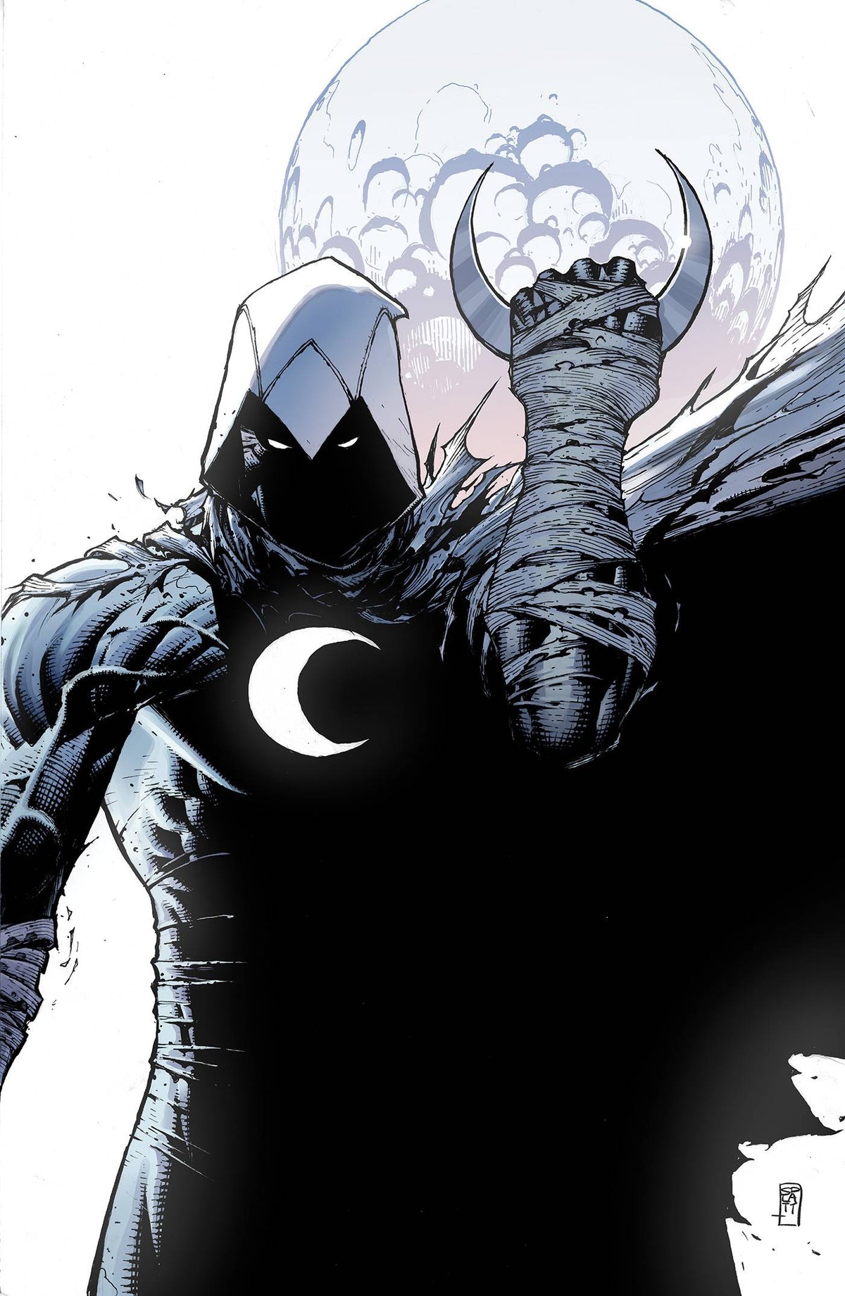 Marvel Comic Books > Incentives MOON KNIGHT: FIST OF KHONSHU #1 1:100 INCV TBD ARTIST VIRGIN VARIANT 75960620928600116 PRH-75960620928600116