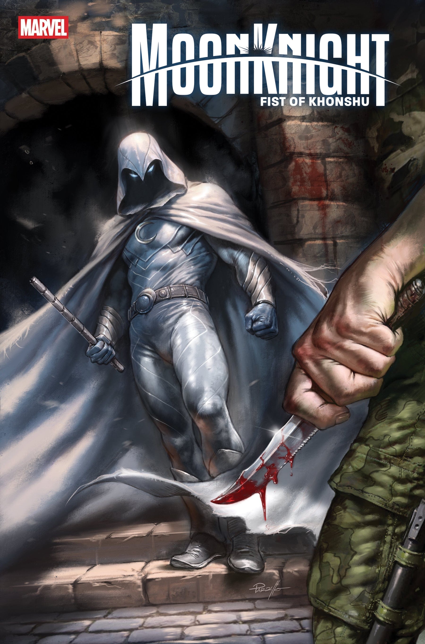 MOON KNIGHT: FIST OF KHONSHU #14 1:25 INCV LUCIO PARRILO VARIANT