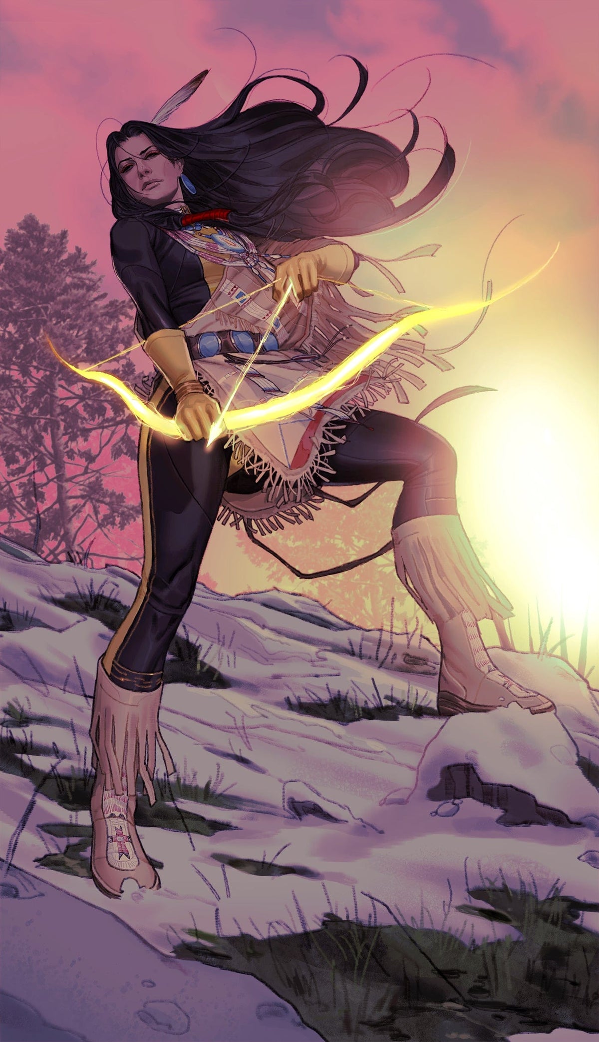 Marvel Comic Books > Incentives MOONSTAR #1 1:100 INCV JOSHUA SWABY VIRGIN VARIANT 75960621358000116 PRH-75960621358000116