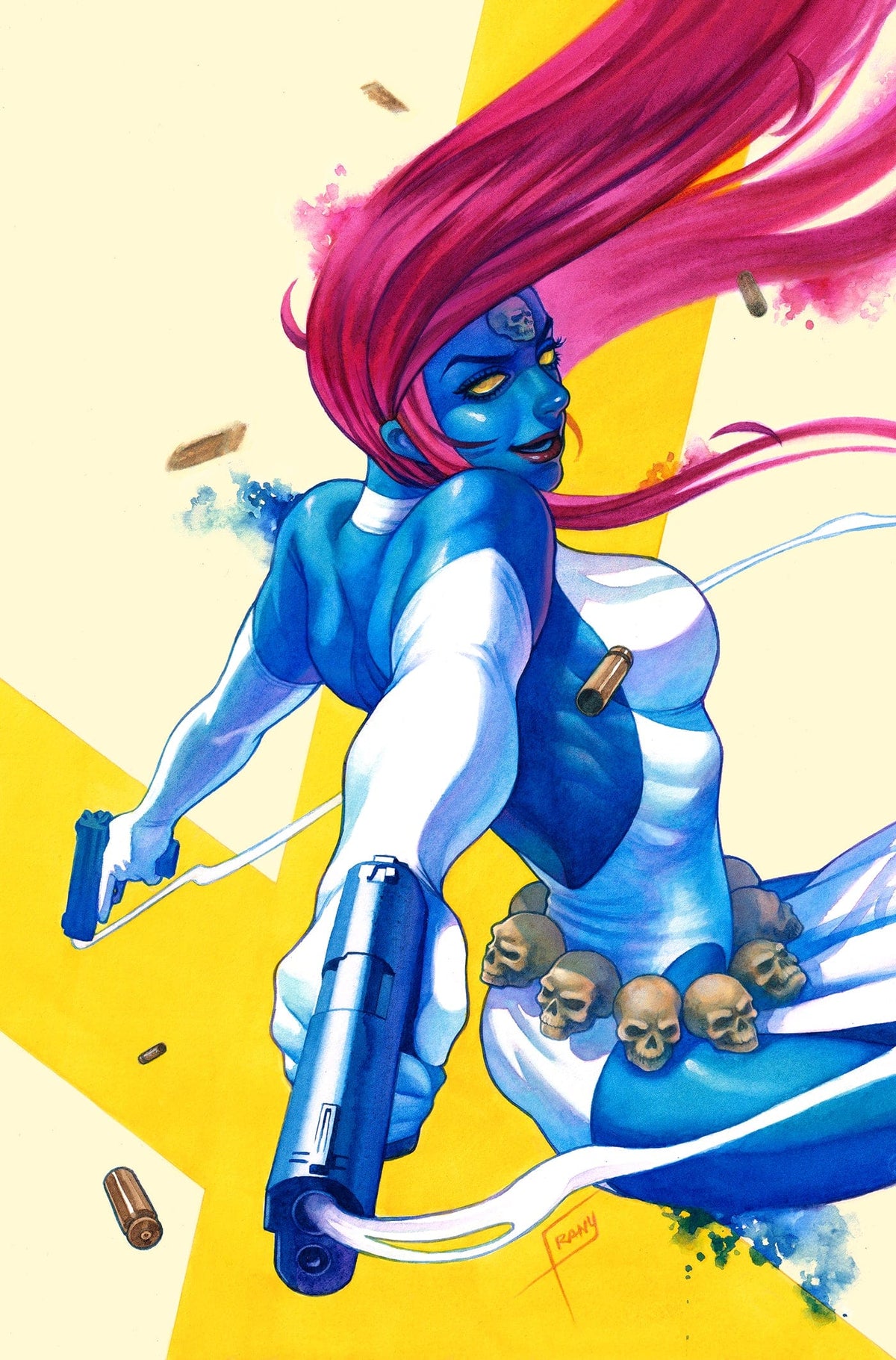 Marvel Comic Books > Incentives MYSTIQUE #2 1:50 INCV FRANY MYSTIQUE VIRGIN VARIANT 75960620961300216 PRH-75960620961300216