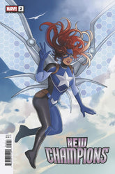 Marvel Comic Books > Incentives NEW CHAMPIONS #2 1:25 ROMY JONES VARIANT 75960621124100217 PRH-75960621124100217