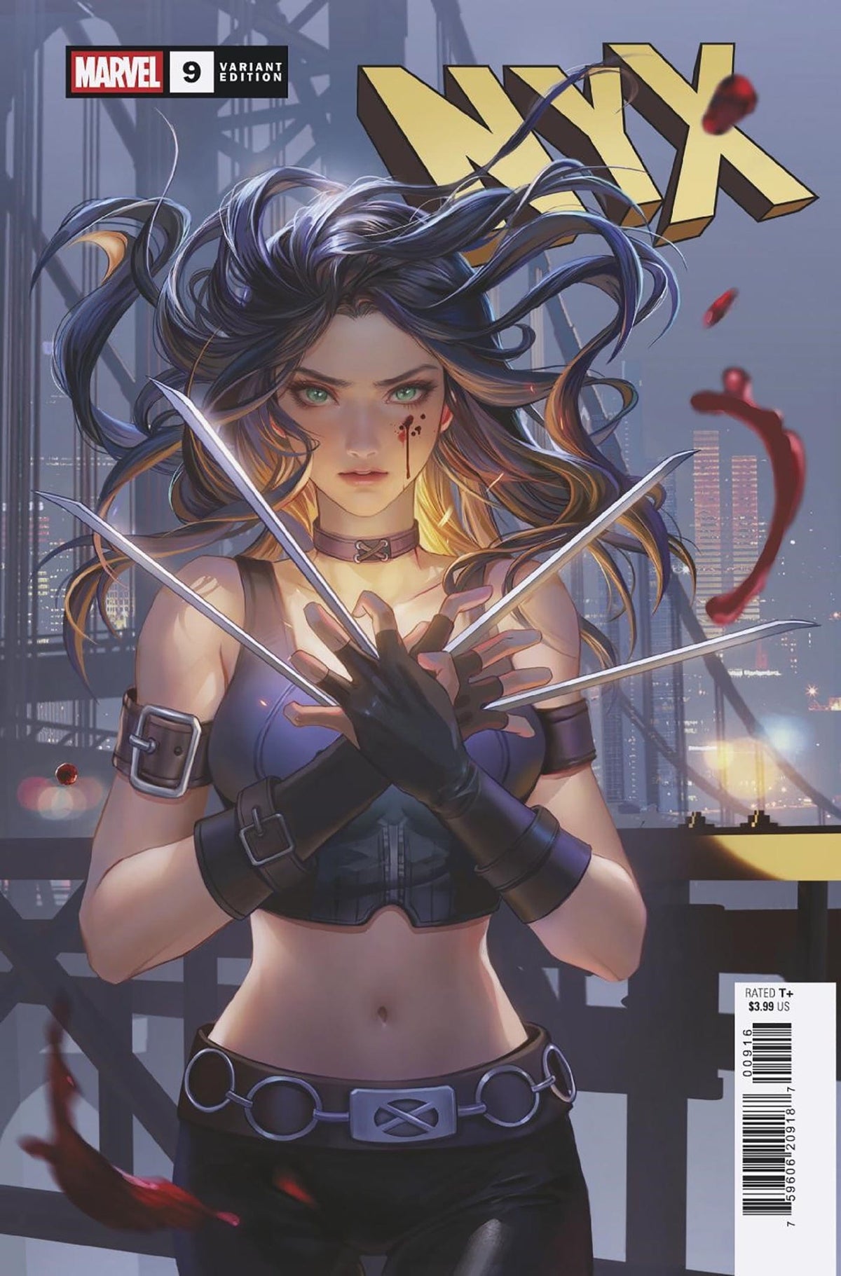 Marvel Comic Books > Incentives NYX #9 1:25 INCV TBD ARTIST VARIANT [XMH, DOOM] 75960620918700916 PRH-75960620918700916