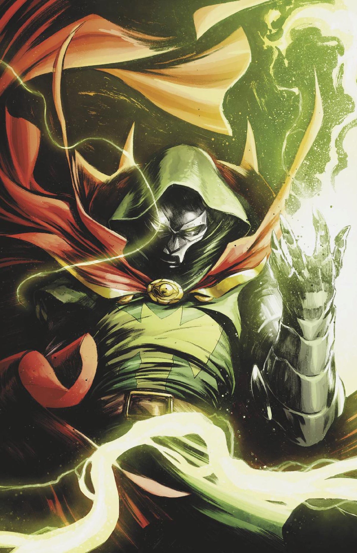 Marvel Comic Books > Incentives ONE WORLD UNDER DOOM #2 1:100 INCV ALESSANDRO CAPPUCCIO VIRGIN VARIANT 75960620860900217 PRH-75960620860900217