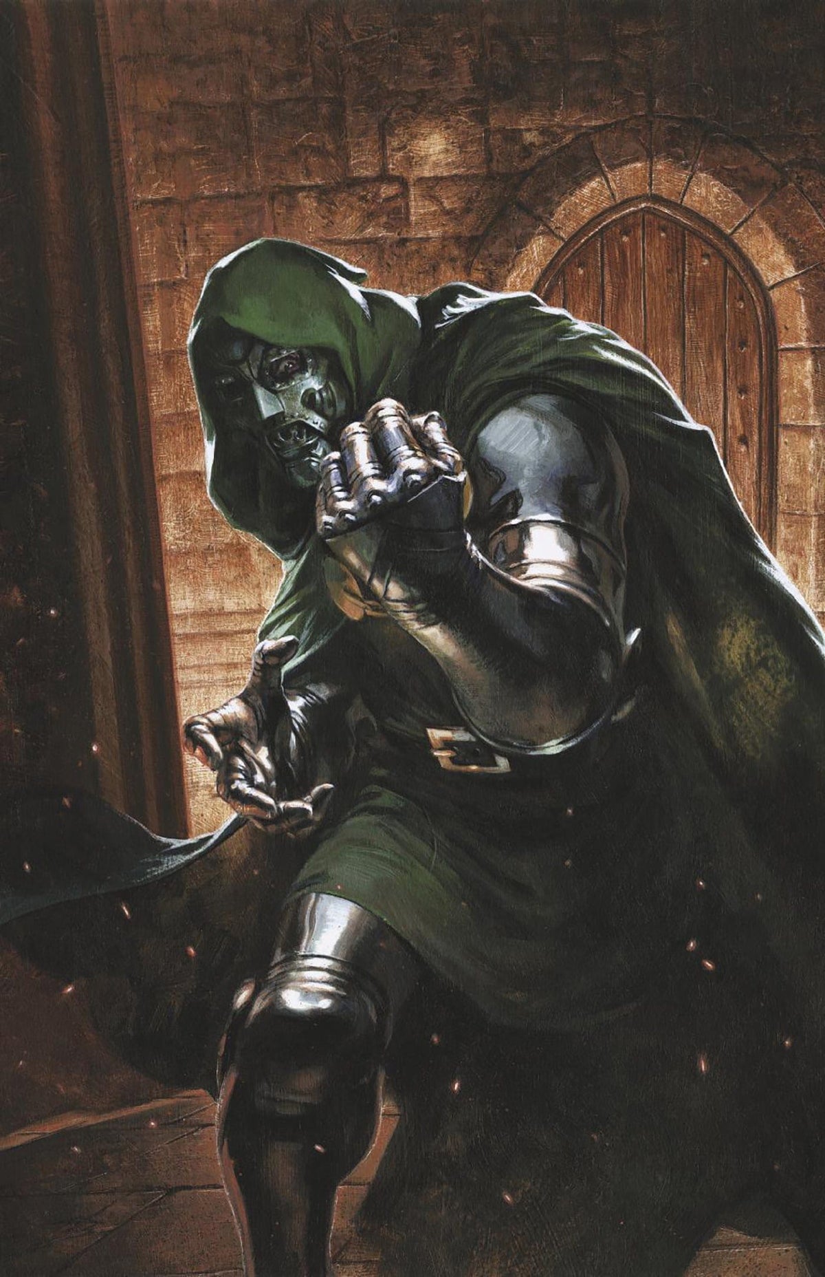 Marvel Comic Books > Incentives ONE WORLD UNDER DOOM #3 1:100 INCV GABRIELE DELL'OTTO VIRGIN VARIANT 75960620860900316 PRH-75960620860900316