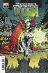 Marvel Comic Books > Incentives ONE WORLD UNDER DOOM #9 1:25 INCV MATTEO DELLA FONTE VARIANT 75960620860900916 PRH-75960620860900916