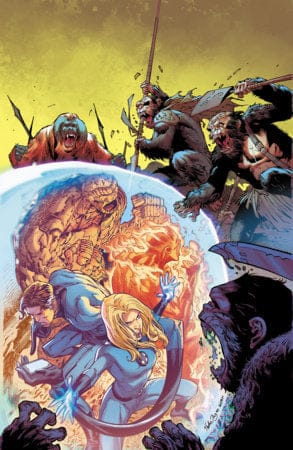 PLANET OF THE APES VS. FANTASTIC FOUR #1 1:25 INCV NETHO DIAZ RATIO VIRGIN 2ND PRINTING VARIANT