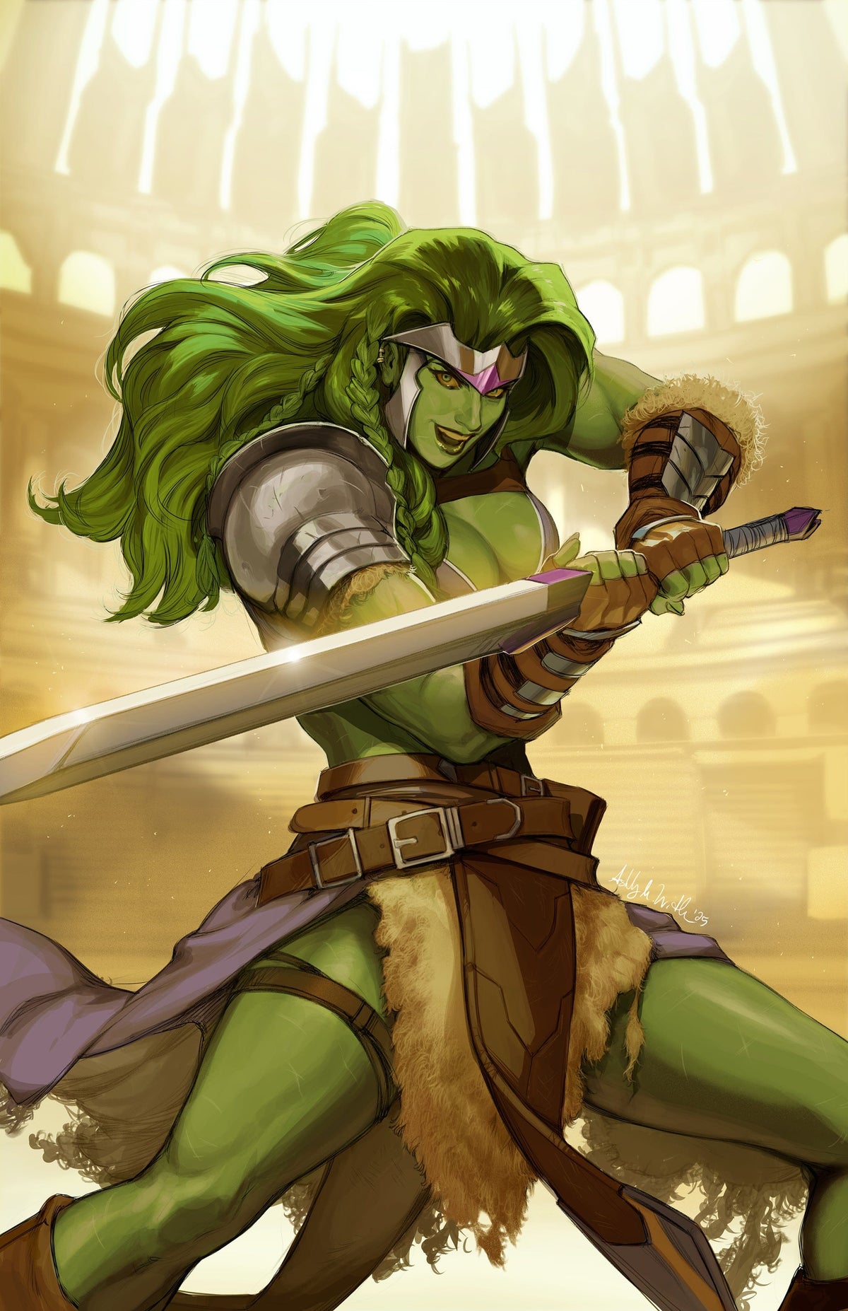 Marvel Comic Books > Incentives PLANET SHE-HULK #5 1:50 INCV ASHLEY WITTER SHE-HULK VIRGIN VARIANT 75960621102900516 PRH-75960621102900516
