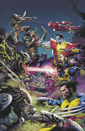 Marvel Comic Books > Incentives PREDATOR KILLS THE MARVEL UNIVERSE #2 1:100 INCV LEINIL YU VIRGIN VARIANT 75960621259000217 PRH-75960621259000217