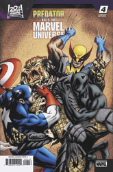 Marvel Comic Books > Incentives PREDATOR KILLS THE MARVEL UNIVERSE #4 1:25 INCV MIKE MCKONE VARIANT 75960621259000416 PRH-75960621259000416