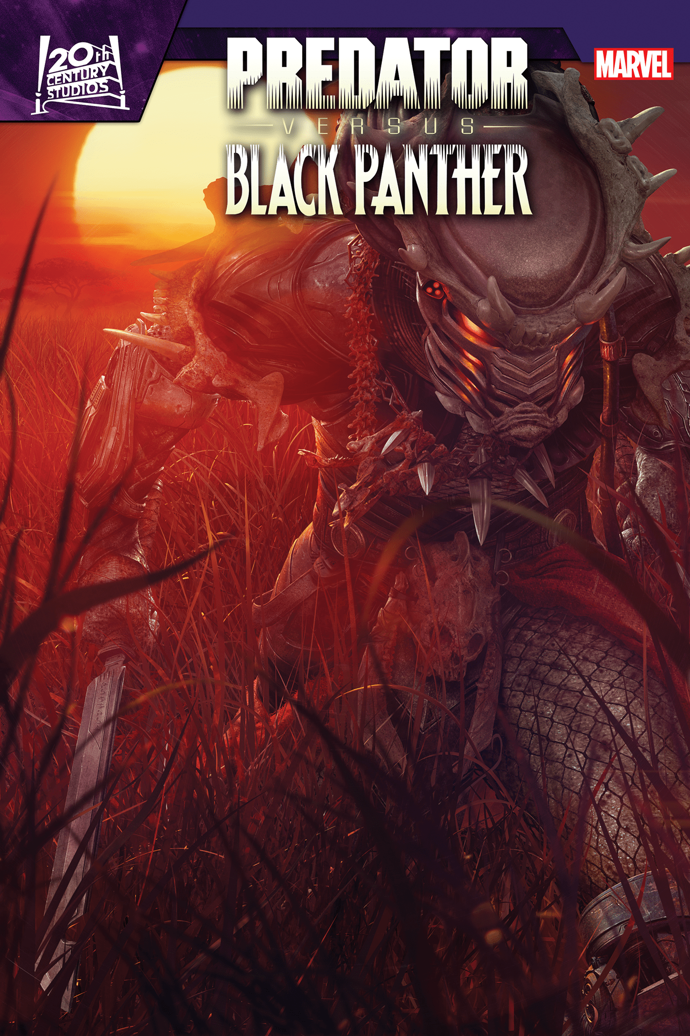 PREDATOR VS. BLACK PANTHER #2 1:25 INCV RAHZZAH VARIANT