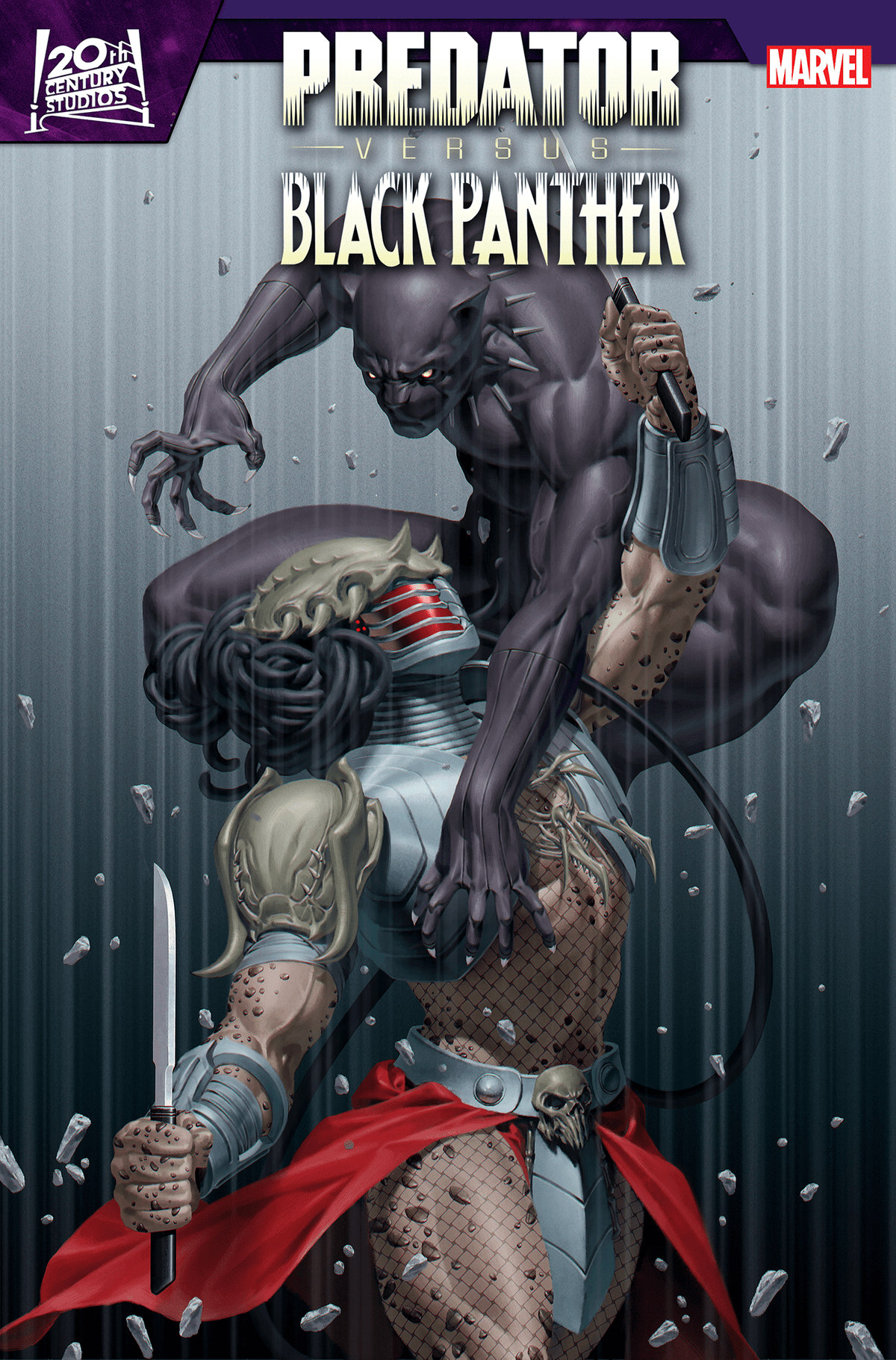 Marvel Comic Books > Incentives PREDATOR VS. BLACK PANTHER #3 1:25 INCV JUNGGEUN YOON VARIANT 75960620967500316 PRH-75960620967500316