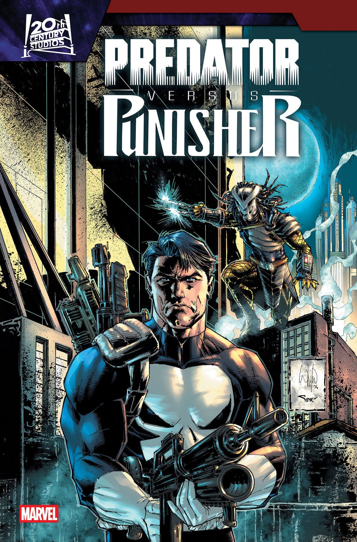 Marvel Comic Books > Incentives PREDATOR VS. PUNISHER #2 COVER C WHILCE PORTACIO 1:25 VARIANT (Release Date: 12/16/2026) 75960621694900216 PRH-75960621694900216