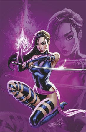Marvel Comic Books > Incentives PSYLOCKE #10 1:100 INCV J. SCOTT CAMPBELL VIRGIN VARIANT '75960621030501016 PRH-75960621030501016