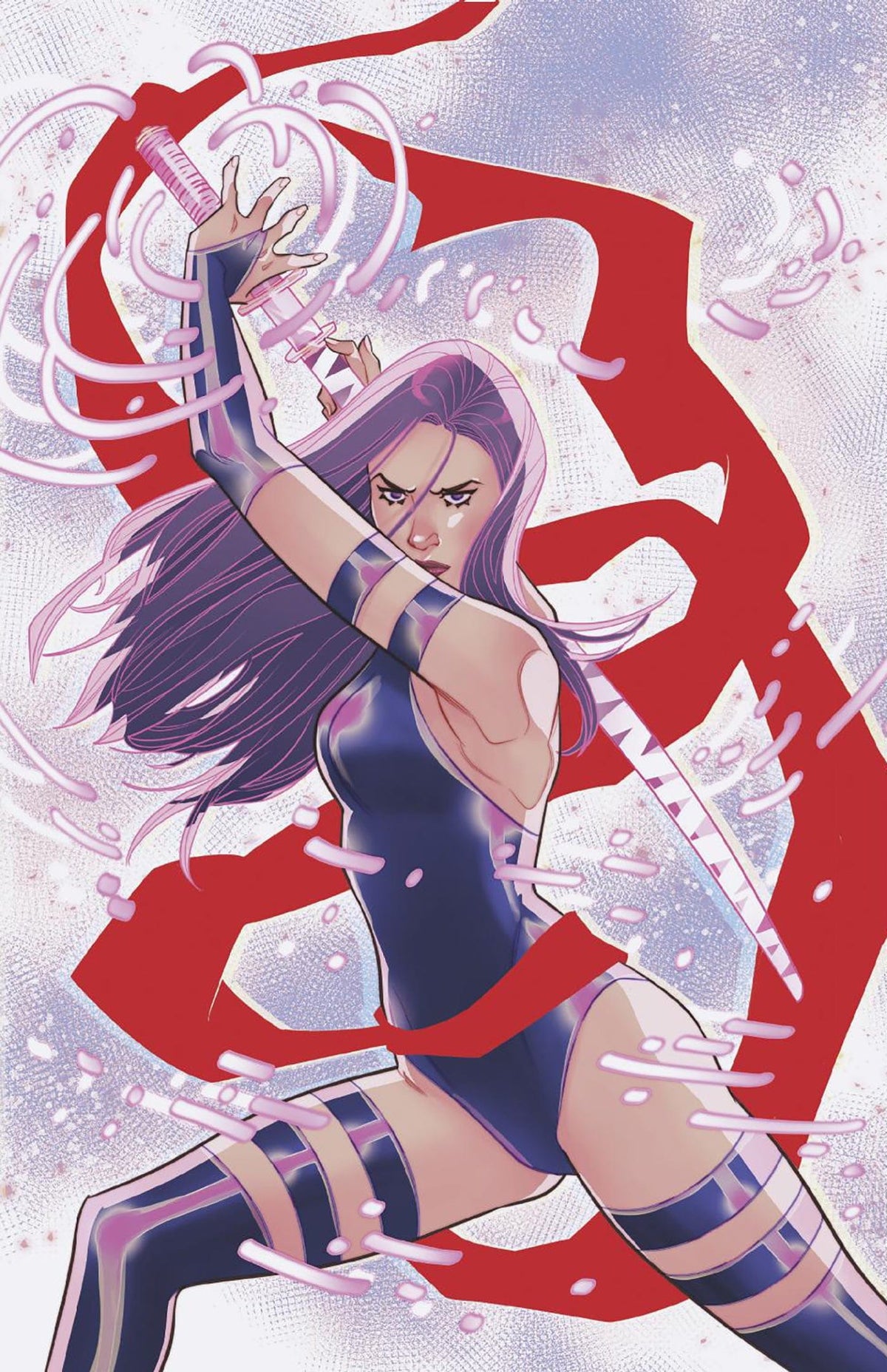 Marvel Comic Books > Incentives PSYLOCKE #4 1:100 INCV MARGUERITE SAUVAGE PSYLOCKE VIRGIN VARIANT 75960621030500417 PRH-75960621030500417
