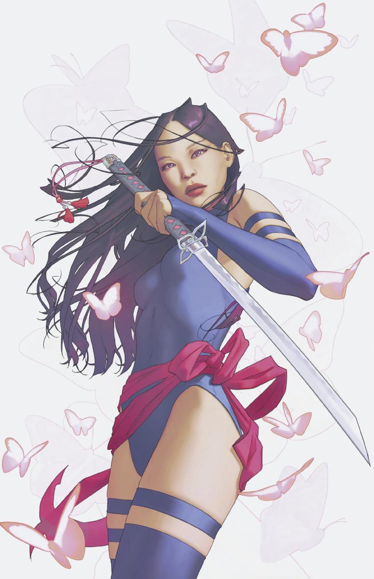 Marvel Comic Books > Incentives PSYLOCKE #7 1:50 INCV SCOTT FORBES PSYLOCKE VIRGIN VARIANT 75960621030500716 PRH-75960621030500716