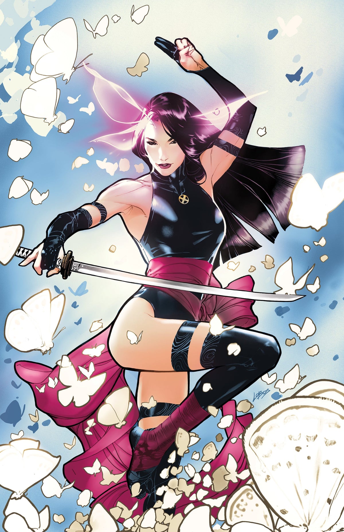 Marvel Comic Books > Incentives PSYLOCKE: NINJA #1 1:100 INCV PABLO VILLALOBOS VIRGIN VARIANT 75960621450100116 PRH-75960621450100116