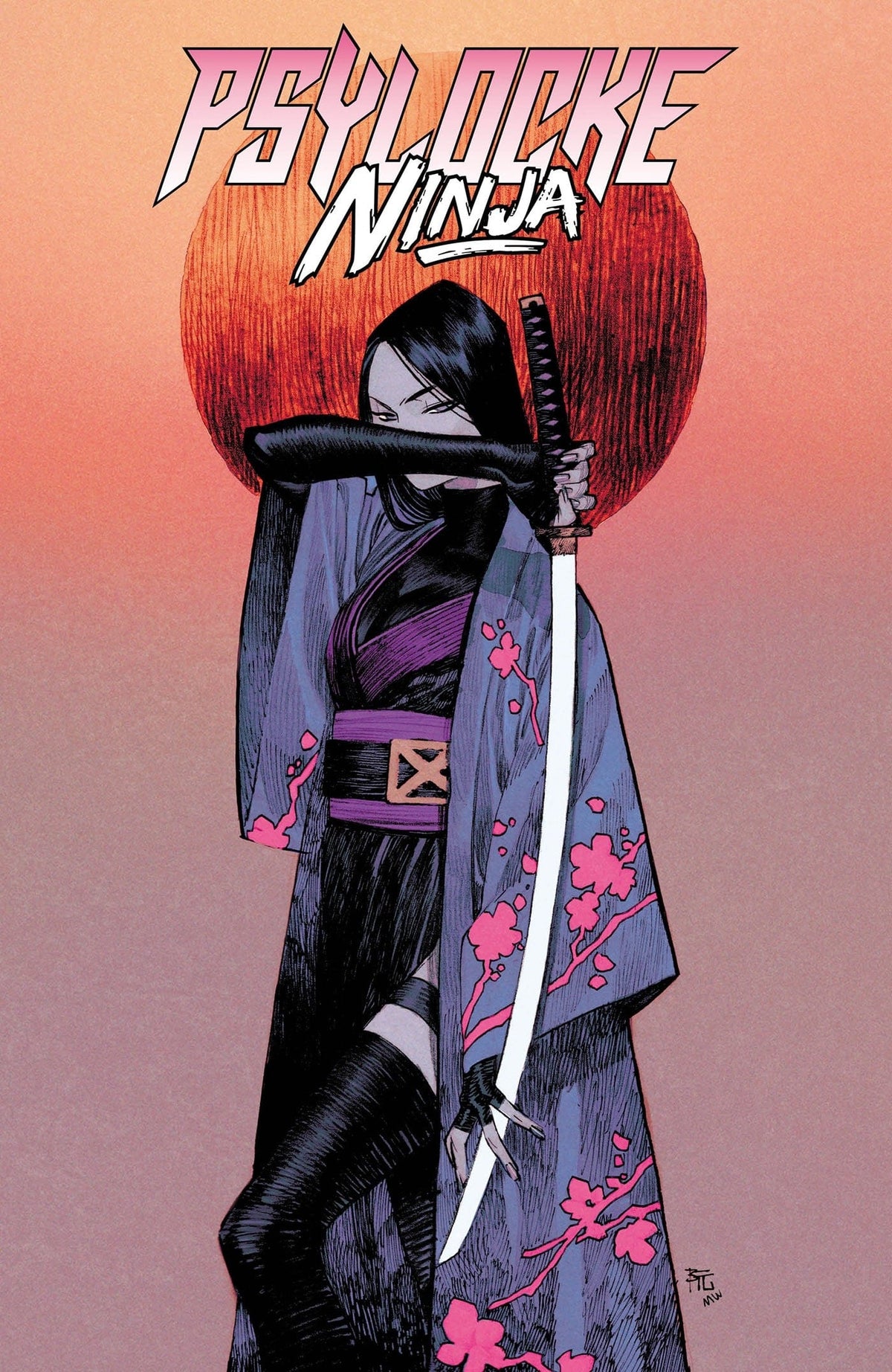 Marvel Comic Books > Incentives PSYLOCKE: NINJA #1 1:25 INCV DIKE RUAN RATIO 2ND PRINTING VARIANT 75960621450100128 PRH-75960621450100128