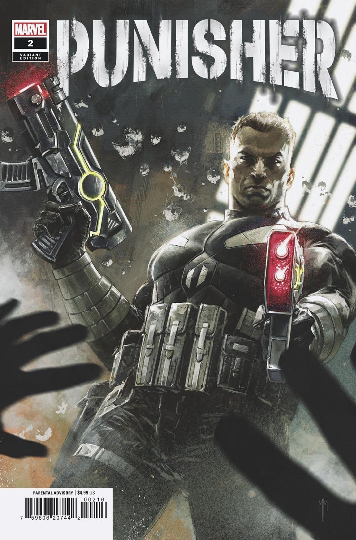 Marvel PRH Comic Books > Incentives PUNISHER #2 1:25 INCV MARCO MASTRAZZO VAR 75960620744200216 OCT230622