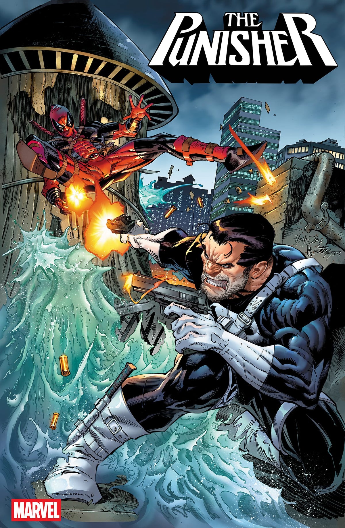Marvel Comic Books > Incentives PUNISHER #8 1:25 INCV NETHO DIAZ VARIANT [BG] (Release Date: 09/09/2026) 75960621516400816 PRH-75960621516400816